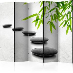Produktbild für Paravent Artgeist Zen Stones II, innen, 5-teilig