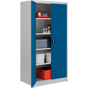 Produktbild für Werkzeugschrank Mauser MKST6/19STG, aus Metall, grau / blau