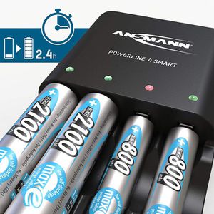 Produktbild für Akku-Ladegerät Ansmann Powerline 4 Smart 1001-0049