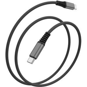 Produktbild für Ladekabel 4smarts PremiumCord, schwarz, 1,5m
