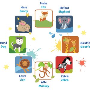 Produktbild für Malbuch Pelikan 101547 Tierreich