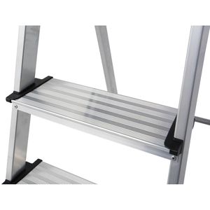 Produktbild für Stehleiter Krause Monto Safety PlusLine, 127914, mit Plattform