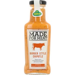 Produktbild für Burgersauce Kühne Made for Meat, Chipotle Burger Style