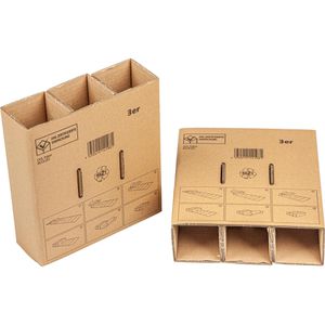 Produktbild für Flaschenkarton Smartboxpro Bierkarton, 5 Stück