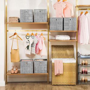 Produktbild für Aufbewahrungskorb Songmics RFB02LG-3, 27L, Set