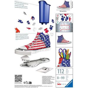 Produktbild für Puzzle Ravensburger 3D Sneaker American Style