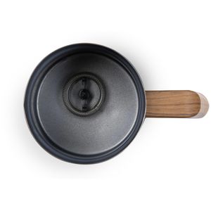 Produktbild für Milchaufschäumer Domo Wood You DO745MF, elektrisch