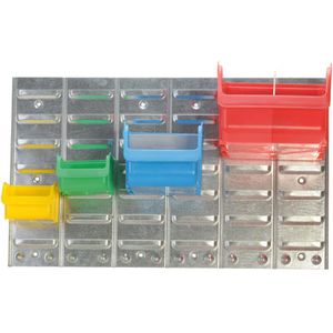 Produktbild für Werkzeugwand Hünersdorff 375000, silber, aus Metall