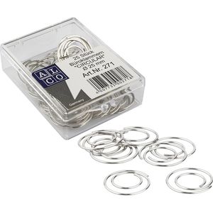 Büroklammern Alco 271, Circular, 25mm