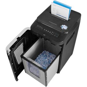 Produktbild für Aktenvernichter HP 2822 Pro Shredder Auto 400CC, mit Rollen