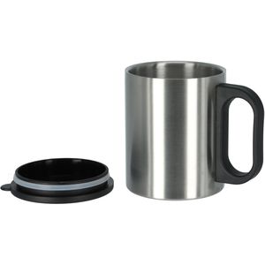 Produktbild für Thermobecher Mato 4119, mit Henkel, silber