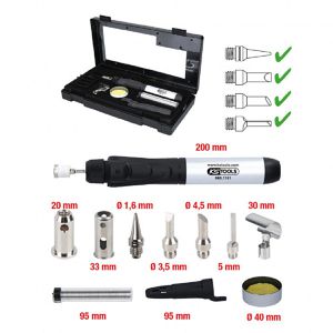 Produktbild für Lötkolben KS-Tools 960.1160, Mikro-Löt-Satz, Set
