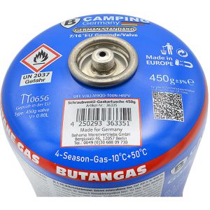 Produktbild für Gaskartusche B-Camping 36335, Schraubkartusche