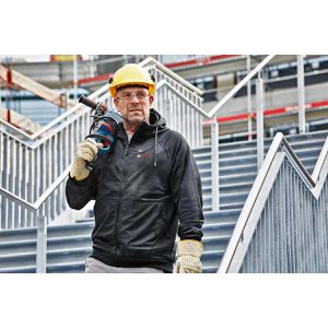 Produktbild für Arbeitsjacke Bosch beheizbarer Hoodie, GHH 12+18V