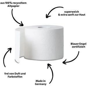 Produktbild für Toilettenpapier Oecolife plastikfrei, Big Box