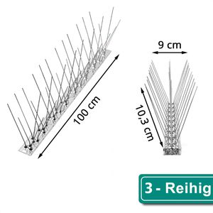 Produktbild für Vogelabwehr PRIOstahl Taubenspikes, 10 Meter