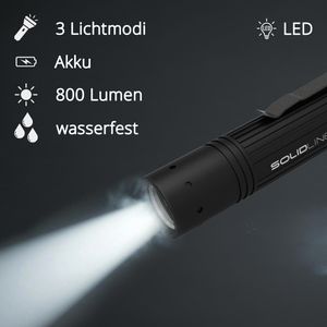 Produktbild für Taschenlampe Ledlenser Solidline ST6R, aufladbar