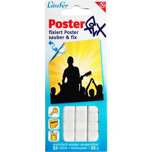 Klebepads Läufer 99101, Posterfix, doppelseitig