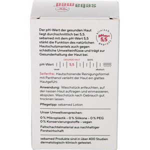 Produktbild für Seife sebamed Seifenfreies Waschstück Vitamin E