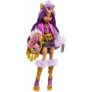 Monster-High Puppe Monsterfest, ab 4 Jahre, Puppe Clawdeen mit Zubehör, 24 cm
