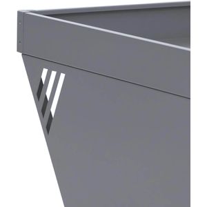 Produktbild für Mähroboter-Garage Mendler HWC-P41, grau, aus Stahl