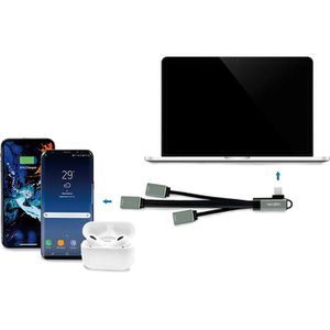 Produktbild für USB-Hub LogiLink UA0361, schwarz / grau