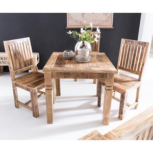 Produktbild für Esstisch Wohnling WL5.077, Mango-Massivholz