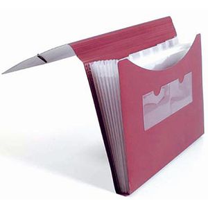 Produktbild für Fächermappe Foldersys 70005-88, A4, bordeaux