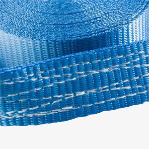 Produktbild für Spanngurt Arebos blau, mit Haken &amp; Ratsche