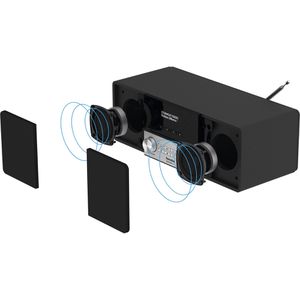 Produktbild für Radio TechniSat Digitradio 3 IR schwarz DAB+