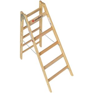 Produktbild für Stehleiter Euroline Nr. 10501, 1050105, beidseitig begehbar