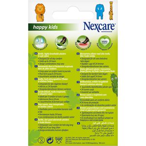 Produktbild für Pflaster 3M Nexcare Happy Kids Animals, 20 Strips