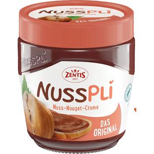 Schokocreme Zentis Nusspli Haselnuss-Nougat-Creme