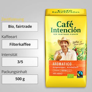 Produktbild für Kaffee Cafe-Intencion Aromatico, BIO