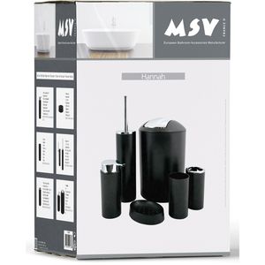Produktbild für Badaccessoires-Set MSV Hannah 142694, 6-teilig