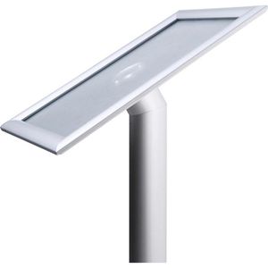 Produktbild für Infoständer Showdown-Displays aus Aluminium, silber, A3