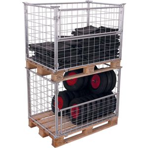 Produktbild für Palettenaufsatz VARIOfit Typ 64, vpa-080.029, verzinkter Stahl