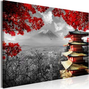 Produktbild für Wandbild Artgeist Japanischer Tempel
