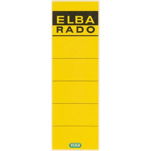 Rückenschilder Elba 100420949 rado, gelb
