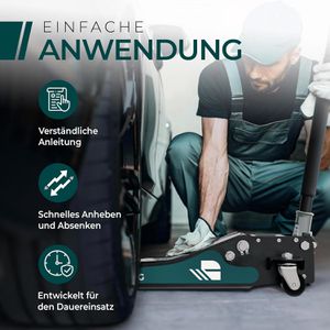 Produktbild für Rangierwagenheber CargoVA HJ-3000, extra flach
