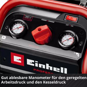 Produktbild für Kompressor Einhell-Professional SILENZZO 36/210, 60 dB(A), 36V