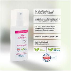 Produktbild für Mückenspray Adios-Moskitos