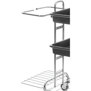 Produktbild für Reinigungswagen VERMOP Variant AS verchromt, Abfallwagen