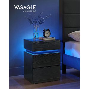 Produktbild für Nachttisch Vasagle LET630T56, schwarz