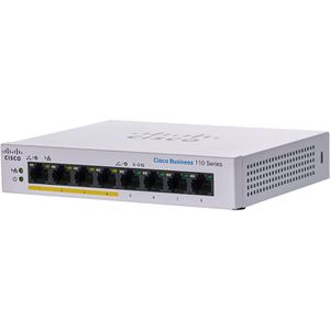 Switch Cisco Business, CBS110-8PP-D-EU, unmanaged