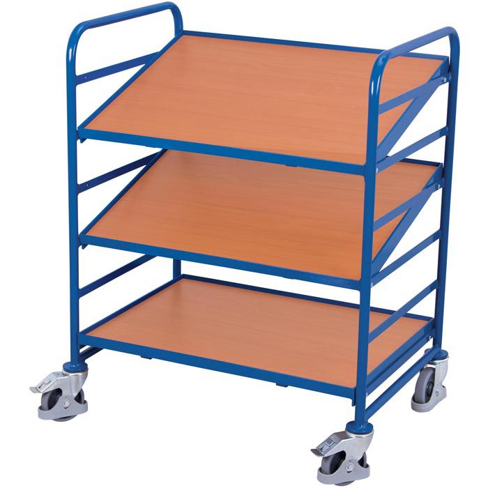 VARIOfit Eurokastenwagen sw-610.201, mit Holzböden, 3 Etagen, 825 x