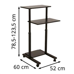 Produktbild für Computertisch Update-Displays UAWSB00010X2000, mit Rollen