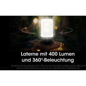 Produktbild für Taschenlampe Nitecore LR70, LED, aufladbar