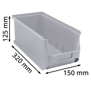 Produktbild für Sichtlagerkasten Allit ProfiPlus Box 456294, Größe 3L