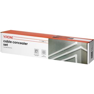 Produktbild für Kabelkanal Virone Set, weiß